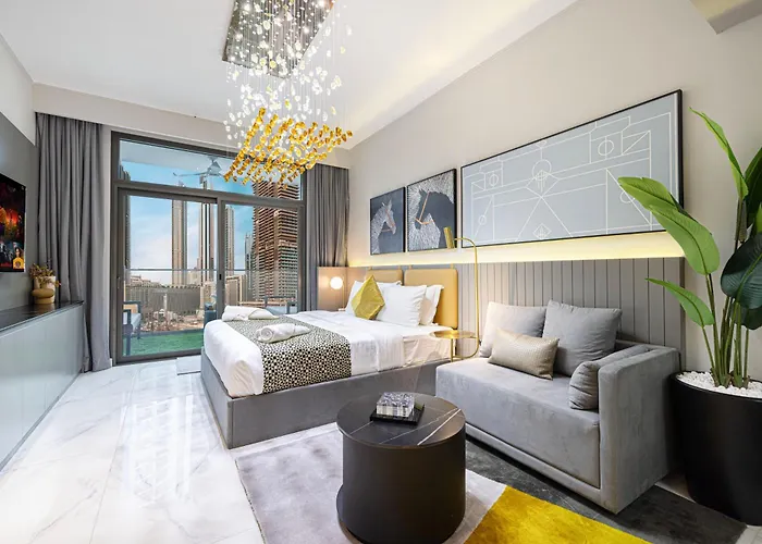 Cozy Studio Steps From Dubai Mall & Burj Khalifa