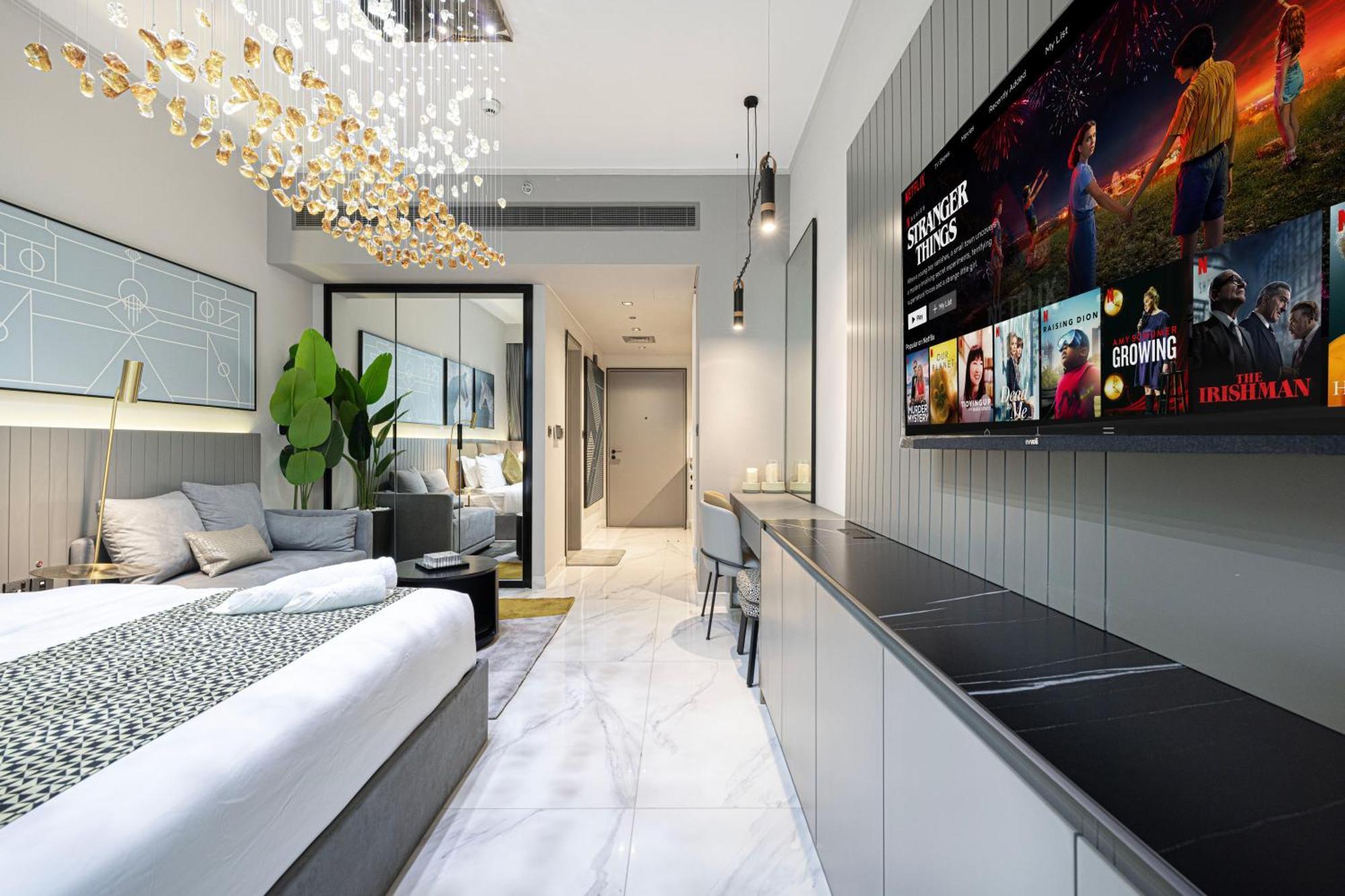 Apartment Cozy Steps From Mall & Burj Khalifa