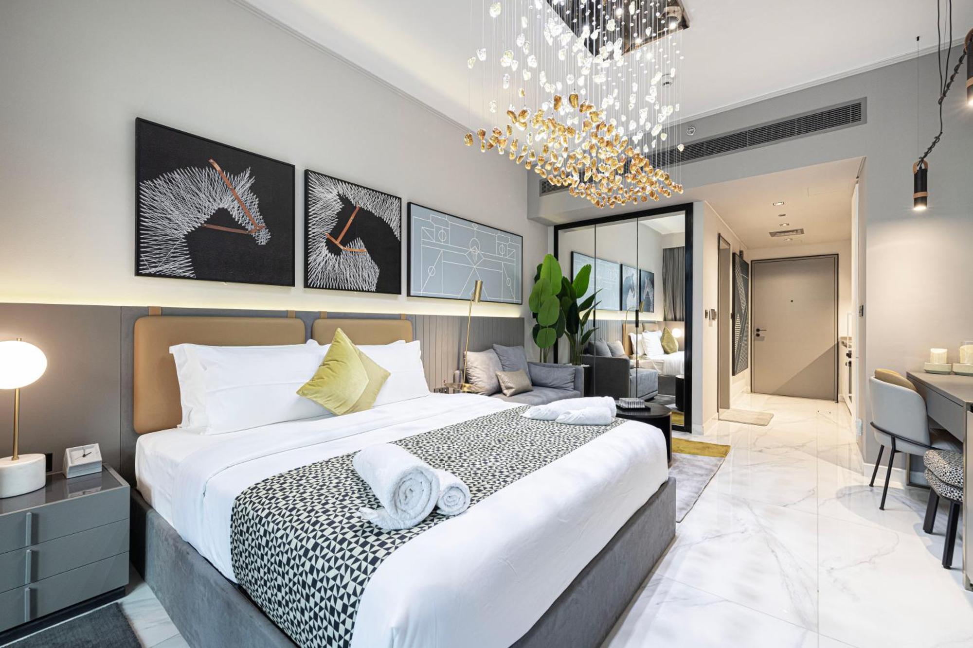Apartment Cozy Steps From Mall & Burj Khalifa Dubai